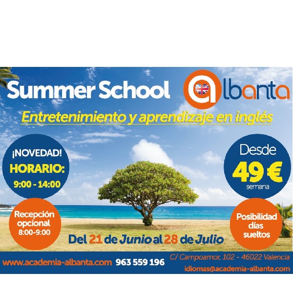 CAMPAMENTOS DE VERANO 2017 INGLES REPASO VALENCIA