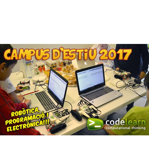 CASAL VERANO 2017 ROBOTICA EIXAMPLE  BARCELONA